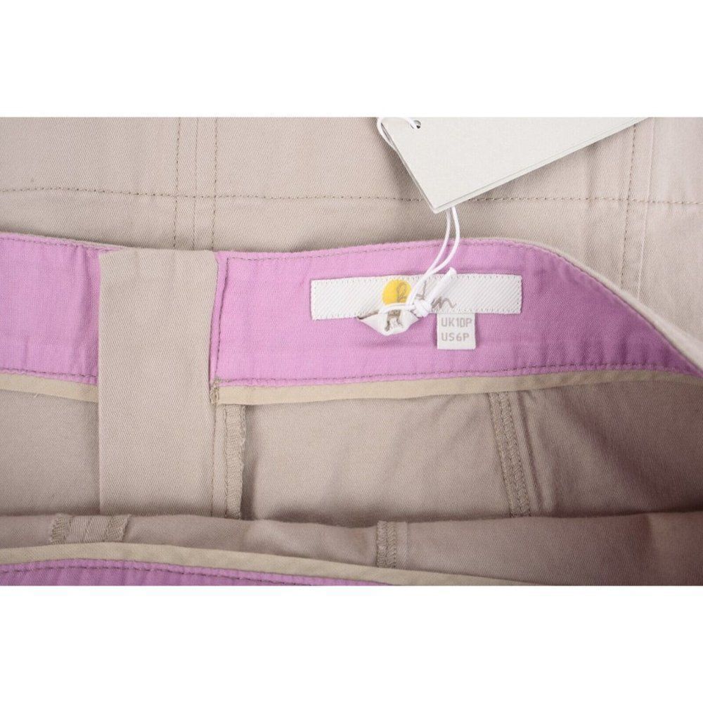 Boden Womens Daisy Chino Skirt UK 10P US 6P 6 Petite Tan Khaki NWT - Picture 7 of 7